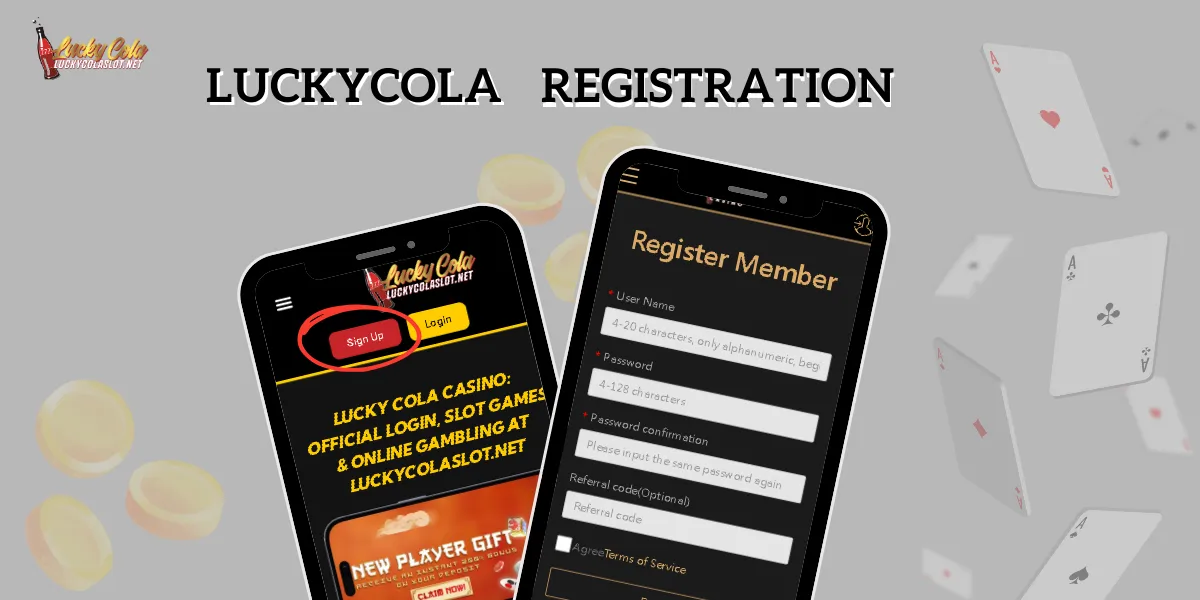 Lucky Cola Registration