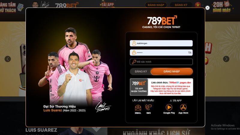 Đăng Nhập 789BET: Hướng Dẫn Cụ Thể Từng Bước Từ A-Z